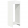 Stojak na rośliny z półką 2 pcs Biały 30 x 30 x 80 cm