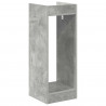 Stojak na rośliny z półką 2 pcs Betonowy Szary 30 x 30 x 80 cm