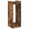 Stojak na rośliny z półką 2 pcs Dąb Wędzony 30 x 30 x 80 cm