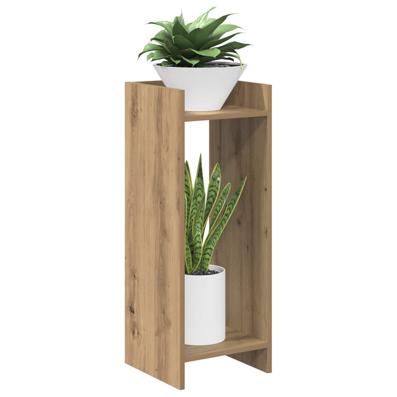 Stojak na rośliny 2 pcs Dąb Rzemieślniczy 30 x 30 x 80 cm