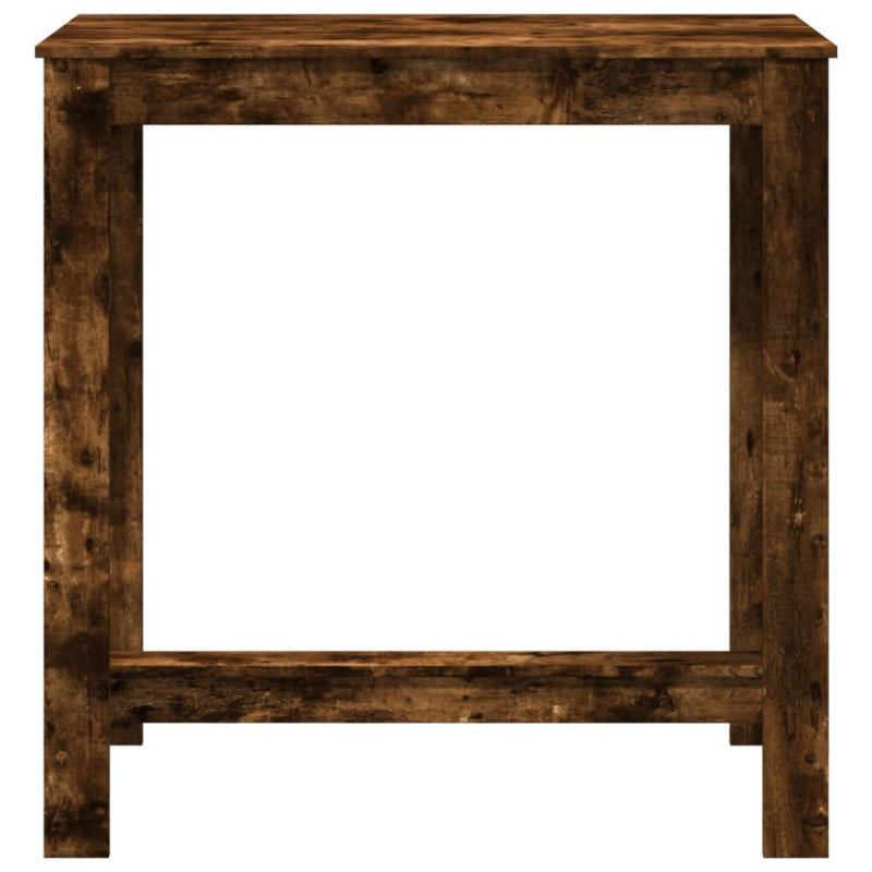 Stolik barowy, przydymiony dąb, 102x50x103,5 cm