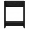 Stojak na rośliny z półką 2 pcs Czarny Dąb 30 x 30 x 40 cm