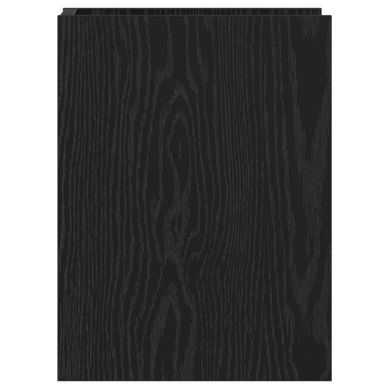 Stojak na rośliny z półką 2 pcs Czarny Dąb 30 x 30 x 40 cm
