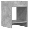 Stojak na rośliny z półką 2 pcs Betonowy Szary 30 x 30 x 40 cm