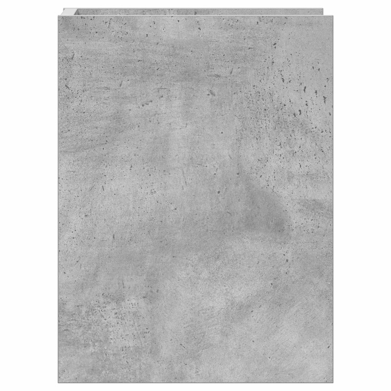 Stojak na rośliny z półką 2 pcs Betonowy Szary 30 x 30 x 40 cm