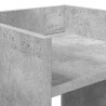 Stojak na rośliny z półką 2 pcs Betonowy Szary 30 x 30 x 40 cm
