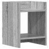 Stojak na rośliny z półką 2 pcs Szary Sonoma 30 x 30 x 40 cm