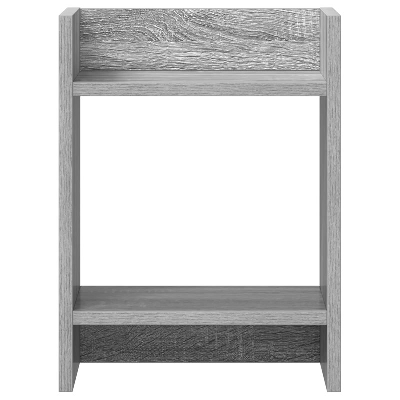 Stojak na rośliny z półką 2 pcs Szary Sonoma 30 x 30 x 40 cm
