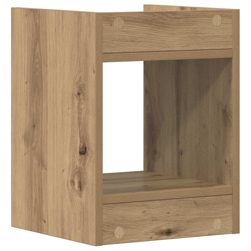 Stojak na rośliny 2 pcs Dąb Rzemieślniczy 30 x 30 x 40 cm