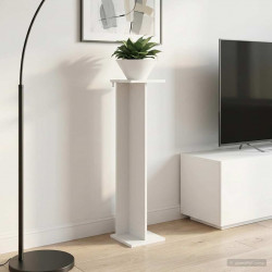 Stojak na rośliny 2 pcs Biały 25 x 25,5 x 100,5 cm
