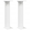 Stojak na rośliny 2 pcs Biały 25 x 25,5 x 100,5 cm