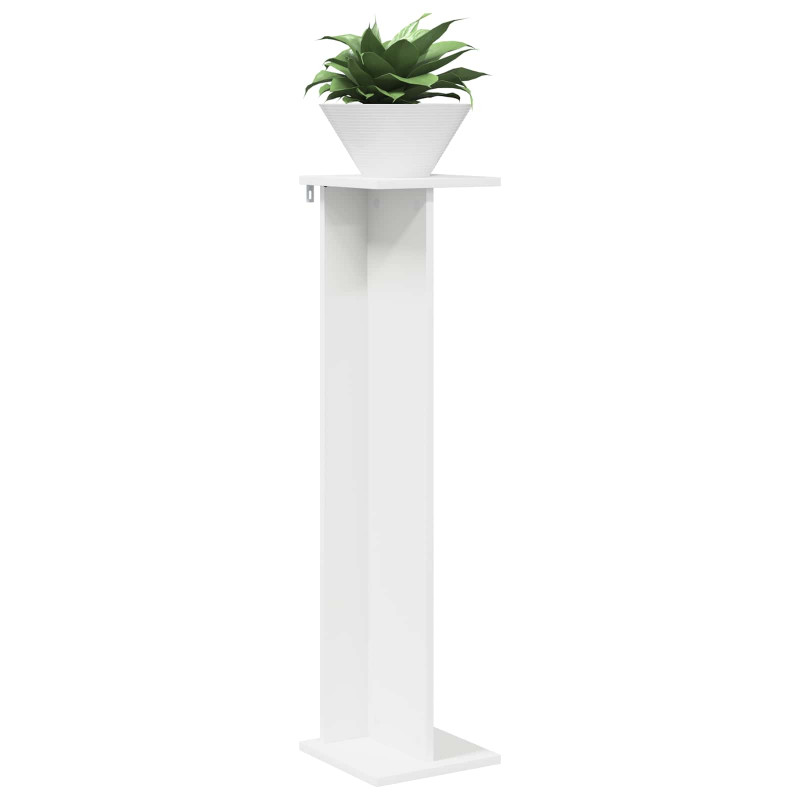 Stojak na rośliny 2 pcs Biały 25 x 25,5 x 100,5 cm