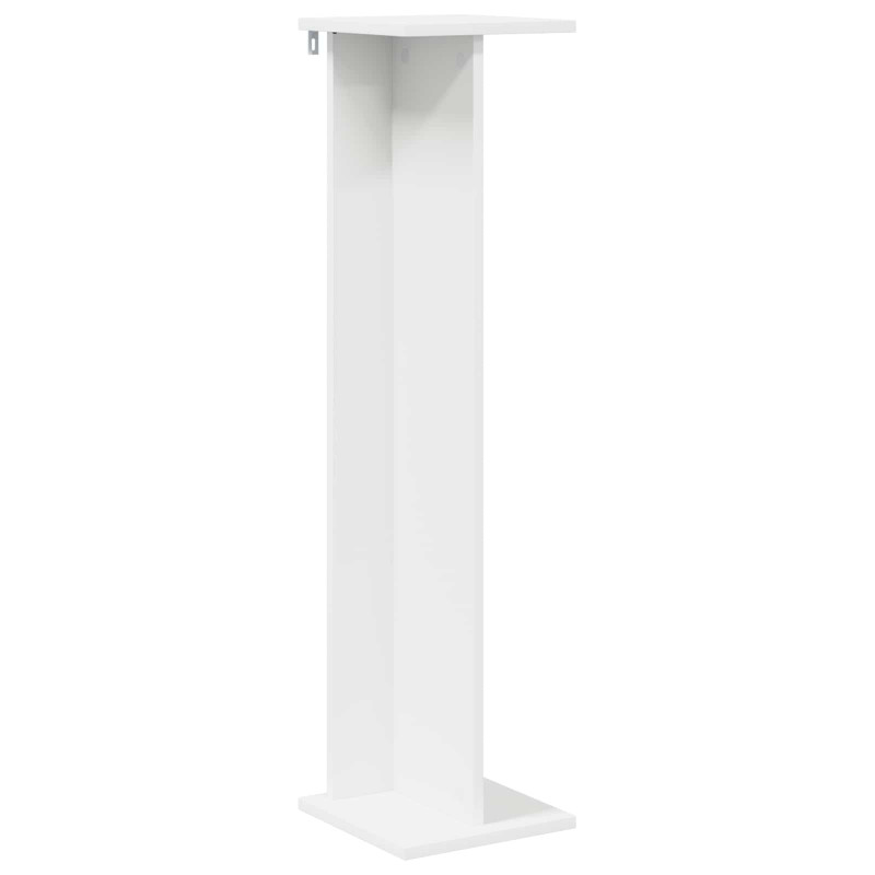 Stojak na rośliny 2 pcs Biały 25 x 25,5 x 100,5 cm