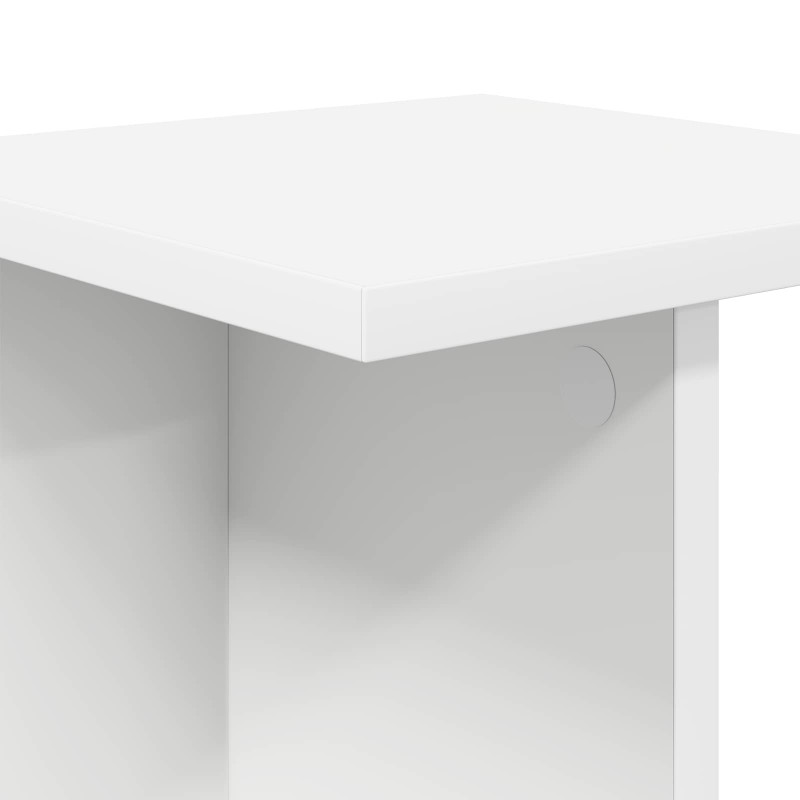 Stojak na rośliny 2 pcs Biały 25 x 25,5 x 100,5 cm