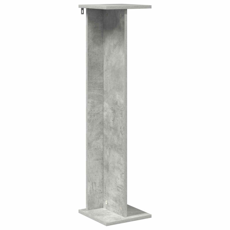 Stojak na rośliny Betonowy Szary 25 x 25,5 x 100,5 cm