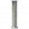 Stojak na rośliny Betonowy Szary 25 x 25,5 x 100,5 cm