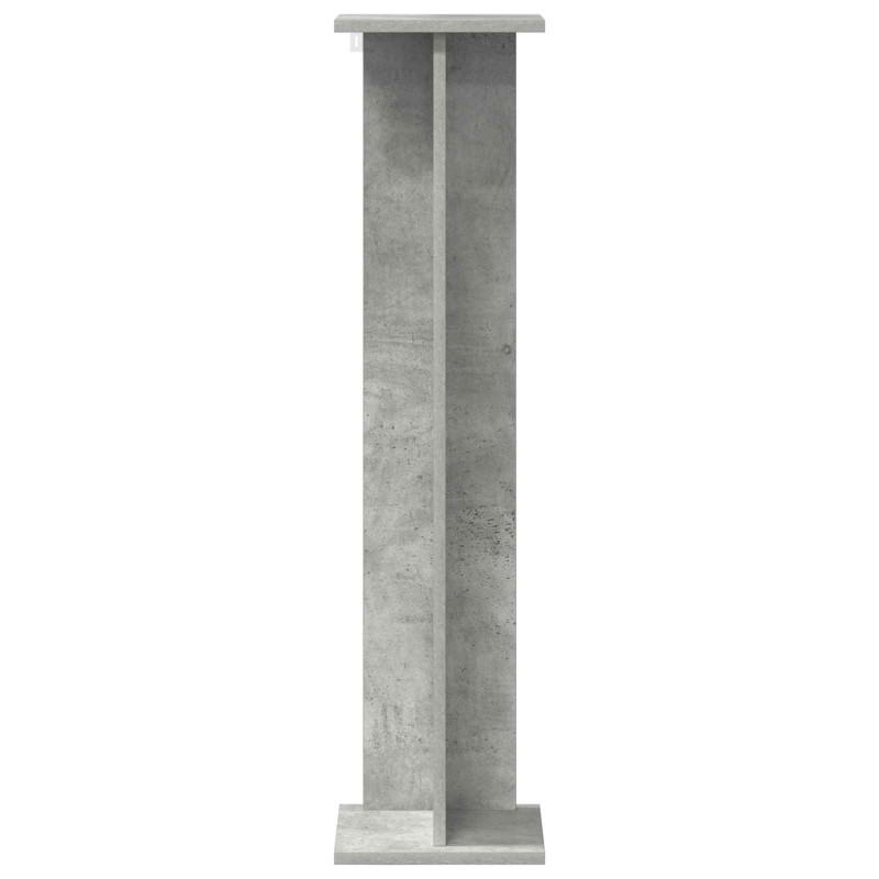 Stojak na rośliny 2 pcs Betonowy Szary 25 x 25,5 x 100,5 cm