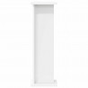 Stojak na rośliny Biały 25 x 25,5 x 80,5 cm Drewno inżynieryjne