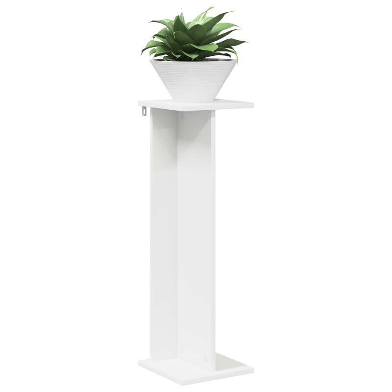 Stojak na rośliny 2 pcs Biały 25 x 25,5 x 80,5 cm