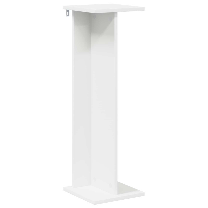 Stojak na rośliny 2 pcs Biały 25 x 25,5 x 80,5 cm