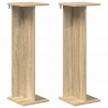 Stojak na rośliny 2 pcs Dąb Sonoma 25 x 25,5 x 80,5 cm