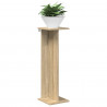 Stojak na rośliny 2 pcs Dąb Sonoma 25 x 25,5 x 80,5 cm