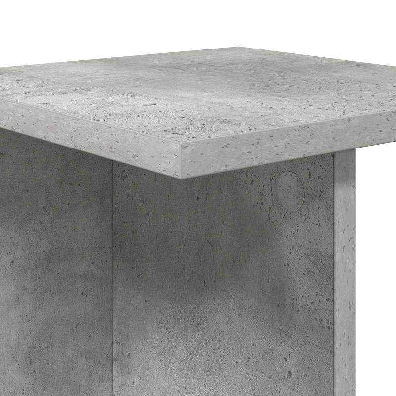 Stojak na rośliny Betonowy Szary 25 x 25,5 x 80,5 cm