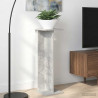 Stojak na rośliny 2 pcs Betonowy Szary 25 x 25,5 x 80,5 cm