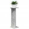 Stojak na rośliny 2 pcs Betonowy Szary 25 x 25,5 x 80,5 cm