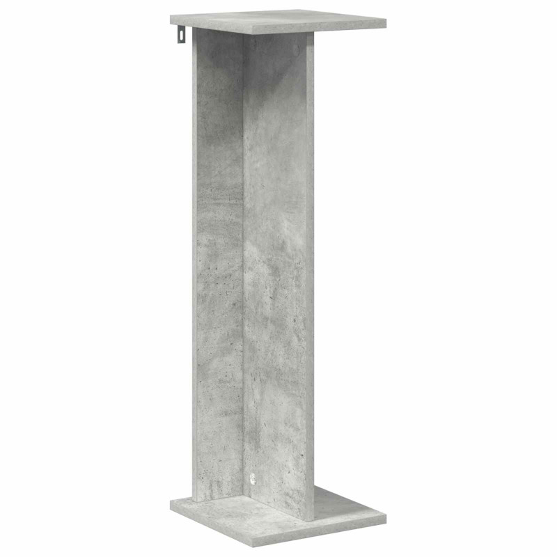 Stojak na rośliny 2 pcs Betonowy Szary 25 x 25,5 x 80,5 cm