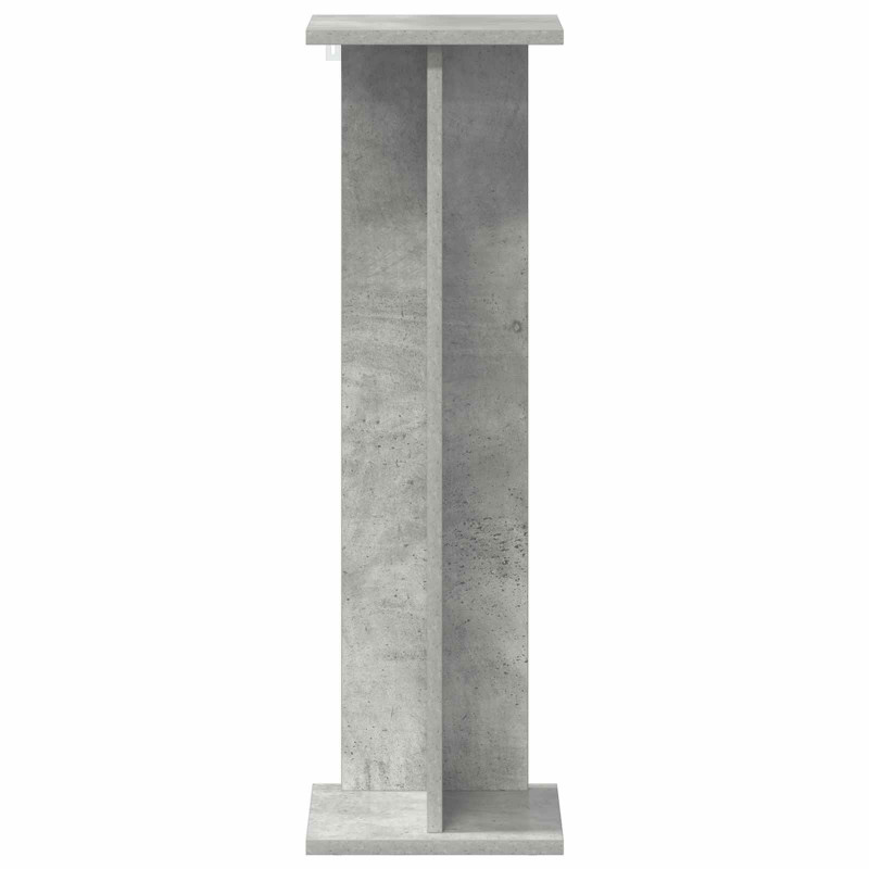 Stojak na rośliny 2 pcs Betonowy Szary 25 x 25,5 x 80,5 cm