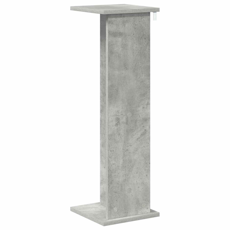 Stojak na rośliny 2 pcs Betonowy Szary 25 x 25,5 x 80,5 cm