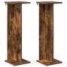 Stojak na rośliny 2 pcs Dąb Wędzony 25 x 25,5 x 80,5 cm