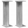 Stojak na rośliny 2 pcs Szary Sonoma 25 x 25,5 x 80,5 cm