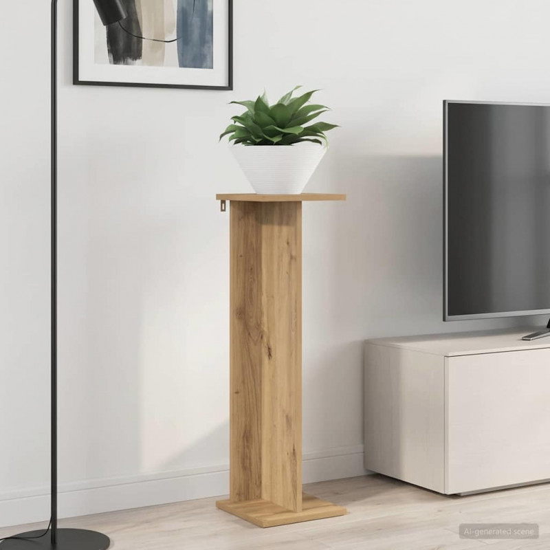Stojak na rośliny 2 pcs Dąb Rzemieślniczy 25 x 25,5 x 80,5 cm