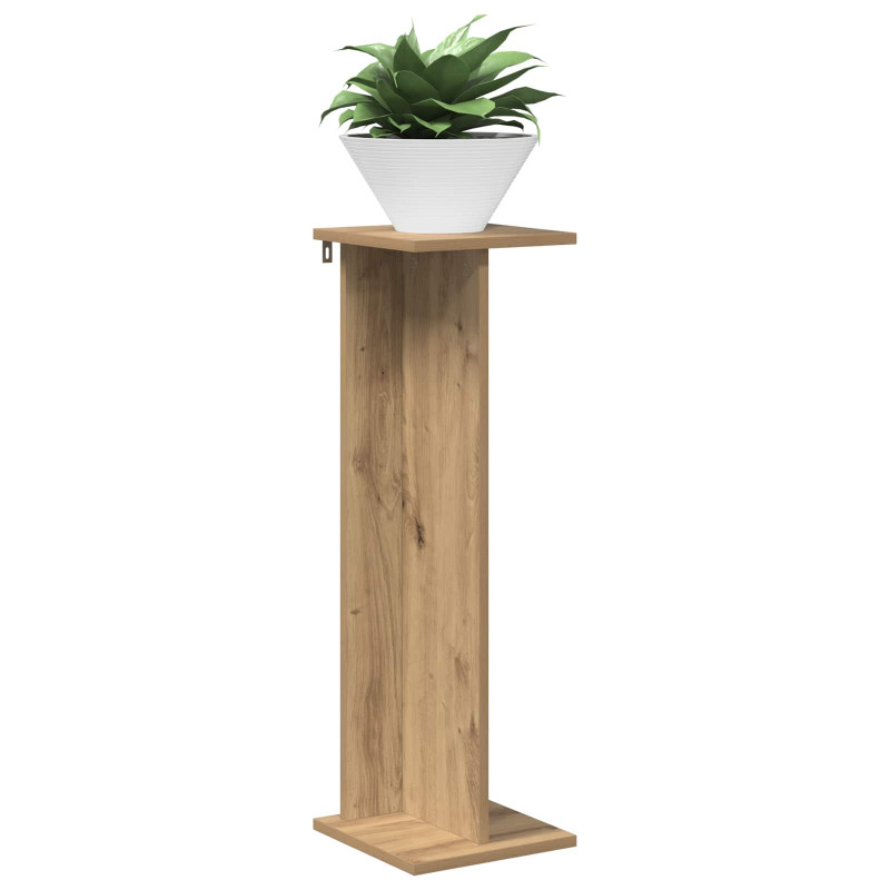 Stojak na rośliny 2 pcs Dąb Rzemieślniczy 25 x 25,5 x 80,5 cm