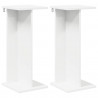 Stojak na rośliny 2 pcs Biały 25 x 25,5 x 60,5 cm