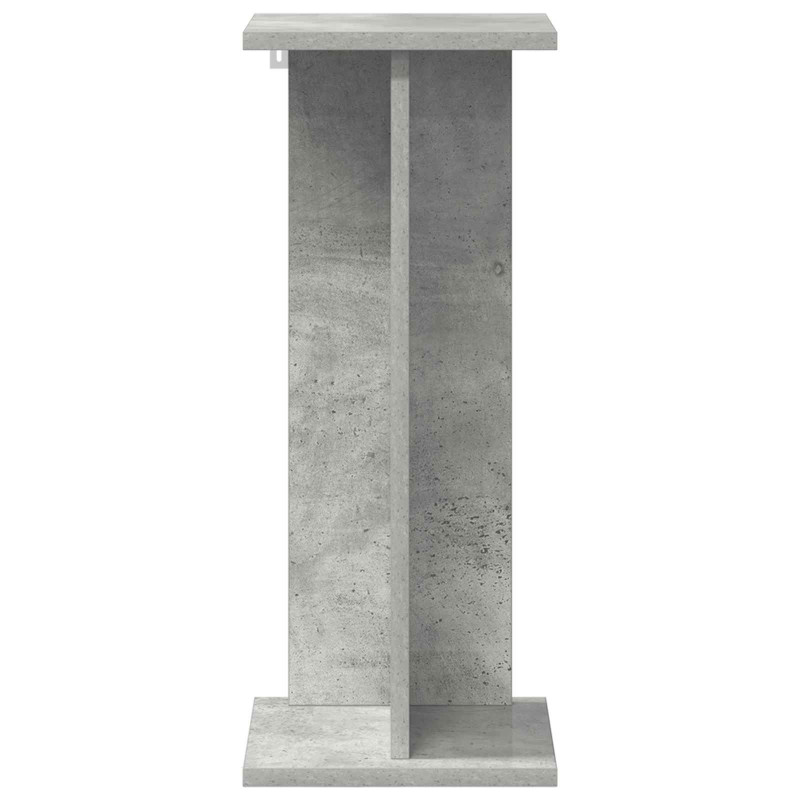 Stojak na rośliny Betonowy Szary 25 x 25,5 x 60,5 cm