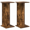 Stojak na rośliny 2 pcs Dąb Wędzony 25 x 25,5 x 60,5 cm