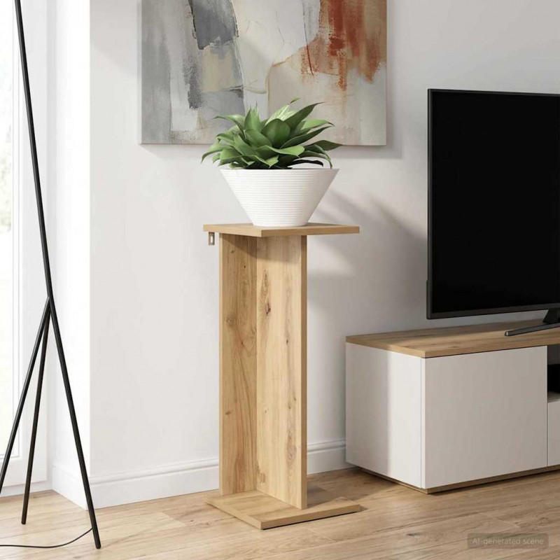 Stojak na rośliny 2 pcs Dąb Rzemieślniczy 25 x 25,5 x 60,5 cm