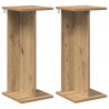 Stojak na rośliny 2 pcs Dąb Rzemieślniczy 25 x 25,5 x 60,5 cm