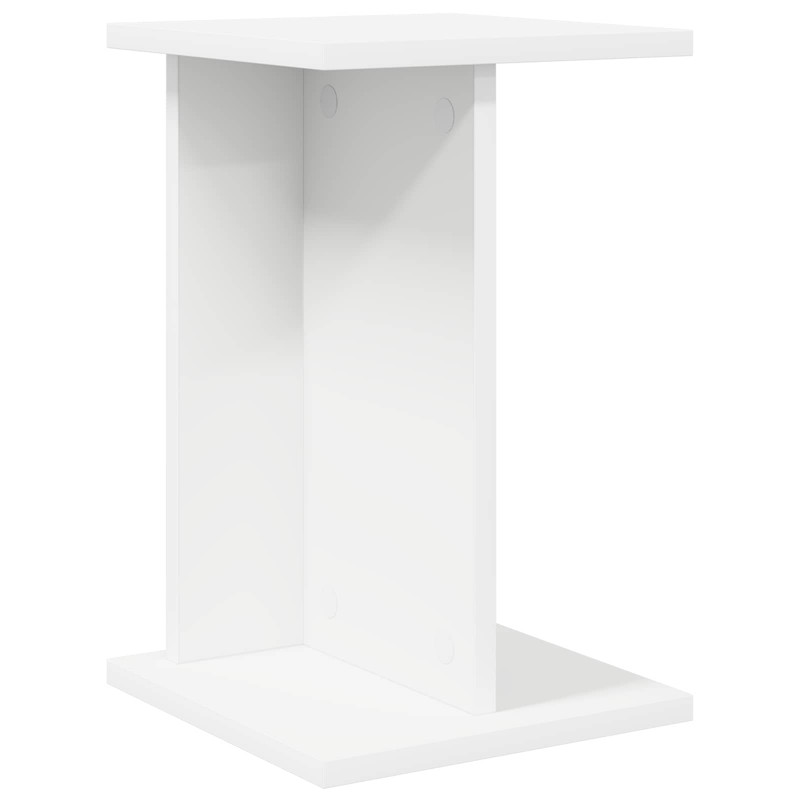 Stojak na rośliny Biały 25 x 25,5 x 40,5 cm Drewno inżynieryjne
