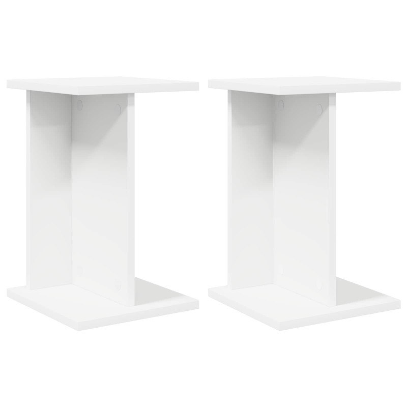 Stojak na rośliny 2 pcs Biały 25 x 25,5 x 40,5 cm