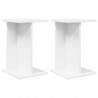 Stojak na rośliny 2 pcs Biały 25 x 25,5 x 40,5 cm