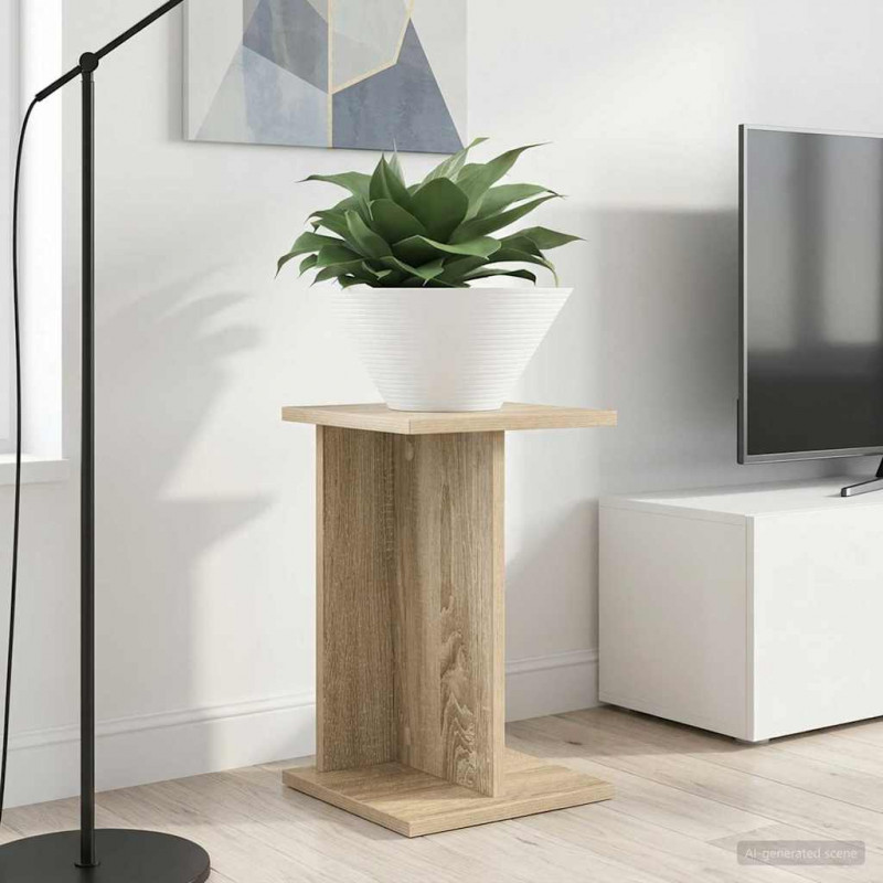 Stojak na rośliny 2 pcs Dąb Sonoma 25 x 25,5 x 40,5 cm