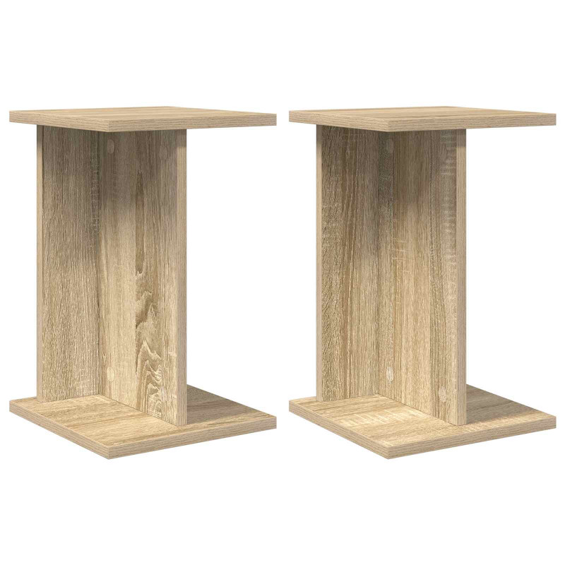 Stojak na rośliny 2 pcs Dąb Sonoma 25 x 25,5 x 40,5 cm