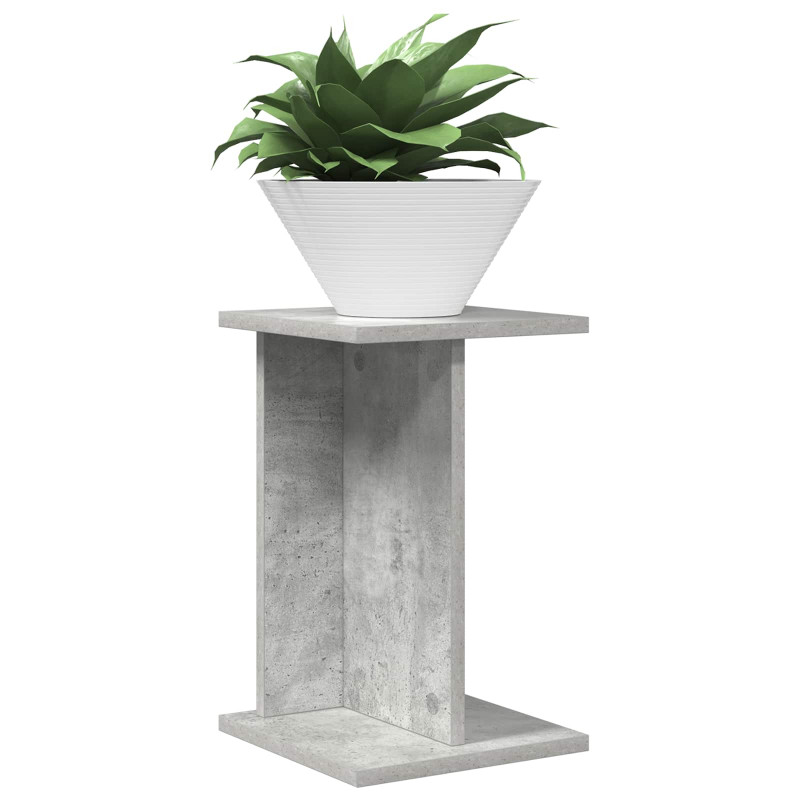 Stojak na rośliny Betonowy Szary 25 x 25,5 x 40,5 cm