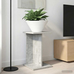 Stojak na rośliny 2 pcs Betonowy Szary 25 x 25,5 x 40,5 cm