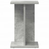 Stojak na rośliny 2 pcs Betonowy Szary 25 x 25,5 x 40,5 cm