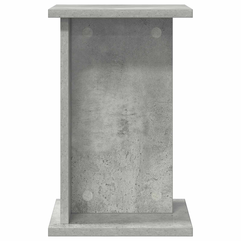 Stojak na rośliny 2 pcs Betonowy Szary 25 x 25,5 x 40,5 cm